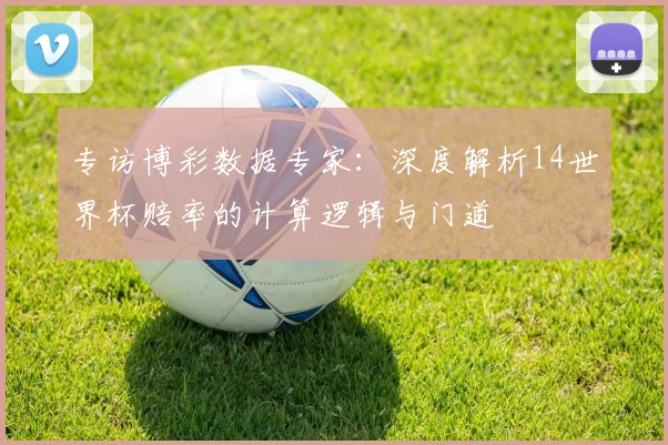 专访博彩数据专家:深度解析14世界杯赔率的计算逻辑与门道